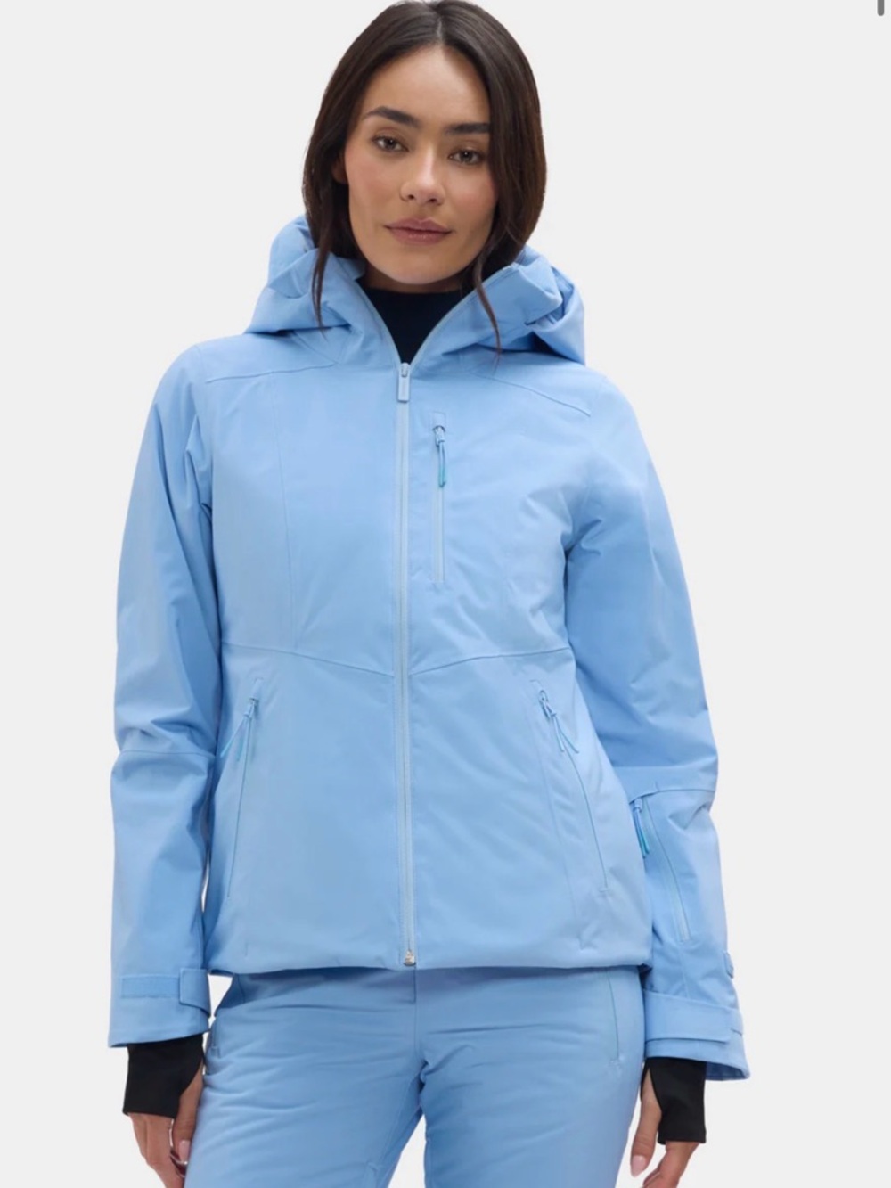 Halfdays Lawrence jacket forget me not blue